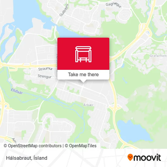 Hálsabraut map