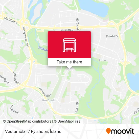 Vesturhólar / Fýlshólar map