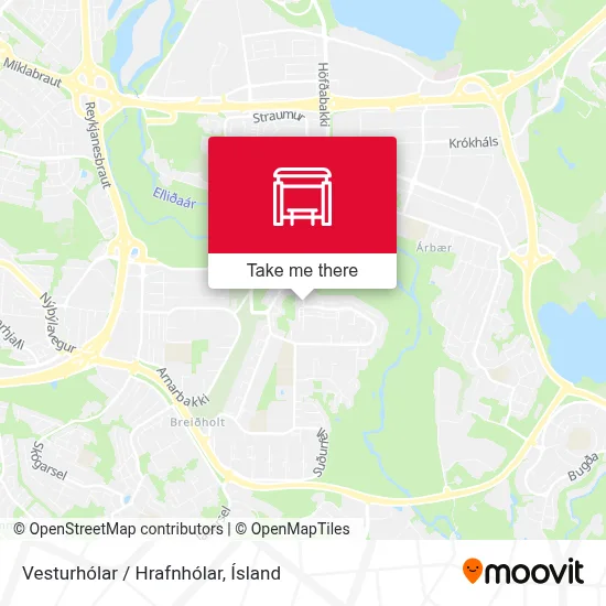 Vesturhólar / Hrafnhólar map