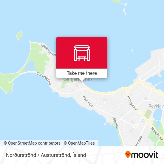 Norðurströnd / Austurströnd map