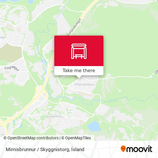 Mimisbrunnur / Skyggnistorg map