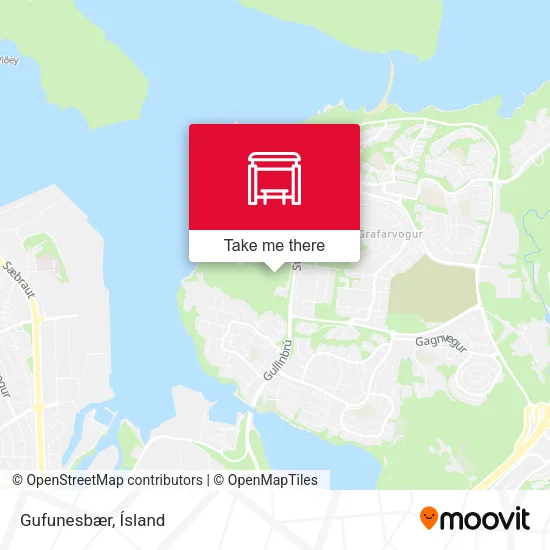 Gufunesbær map