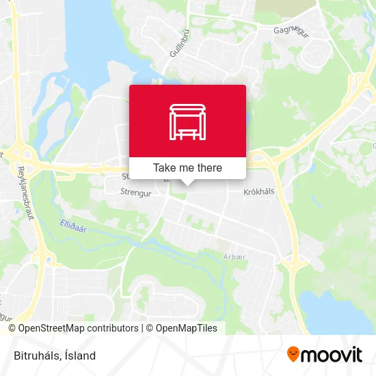 Bitruháls map