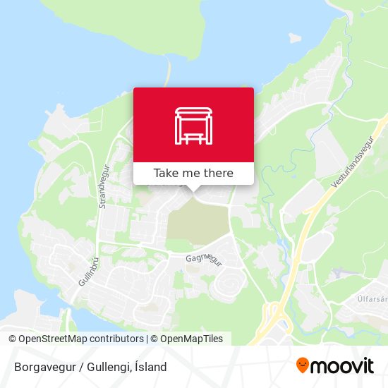 Borgavegur / Gullengi map