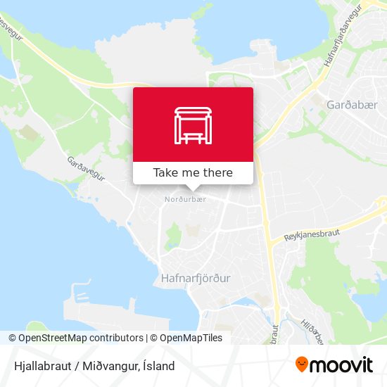 Mapa Hjallabraut / Miðvangur