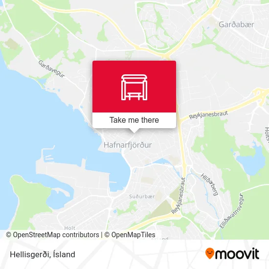 Hellisgerði map