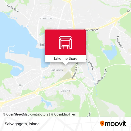 Selvogsgata map