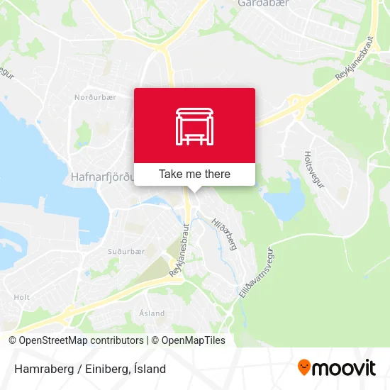 Hamraberg / Einiberg map