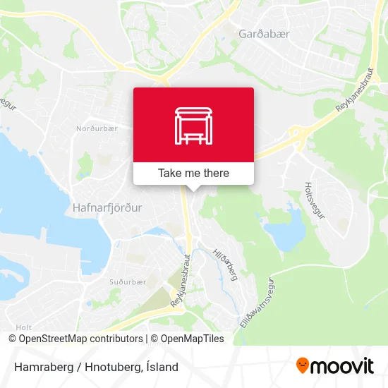 Hamraberg / Hnotuberg map