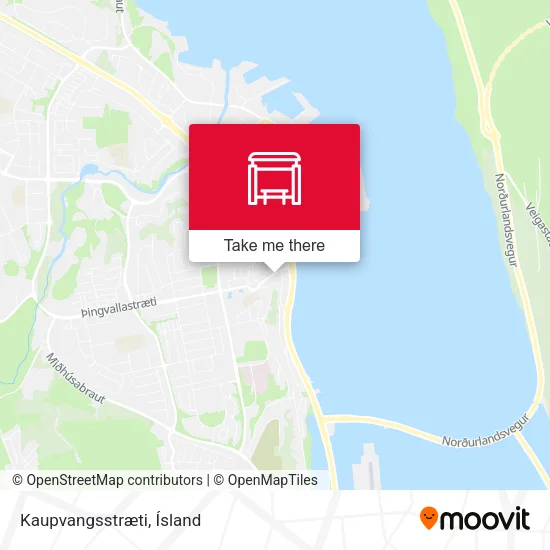 Kaupvangsstræti map