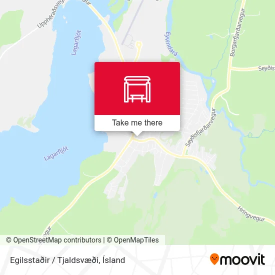 Egilsstaðir / Tjaldsvæði map