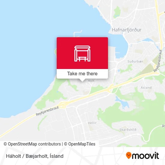 Háholt / Bæjarholt map