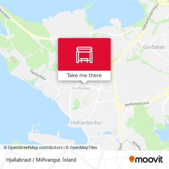Hjallabraut / Miðvangur map