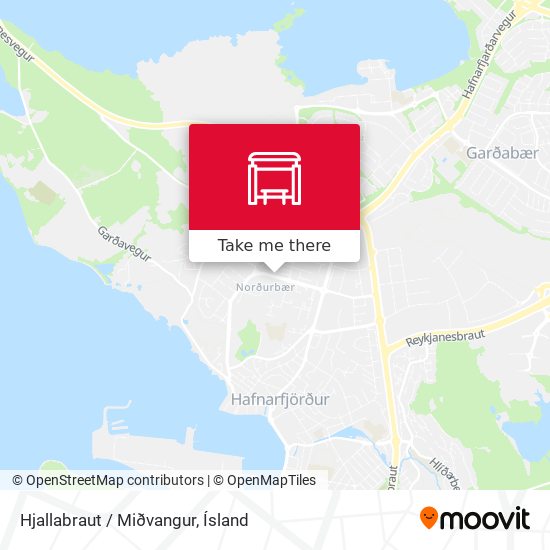 Mapa Hjallabraut / Miðvangur