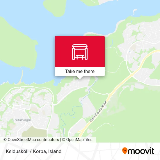 Kelduskóli / Korpa map