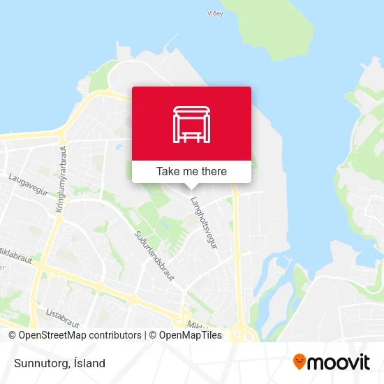 Sunnutorg map
