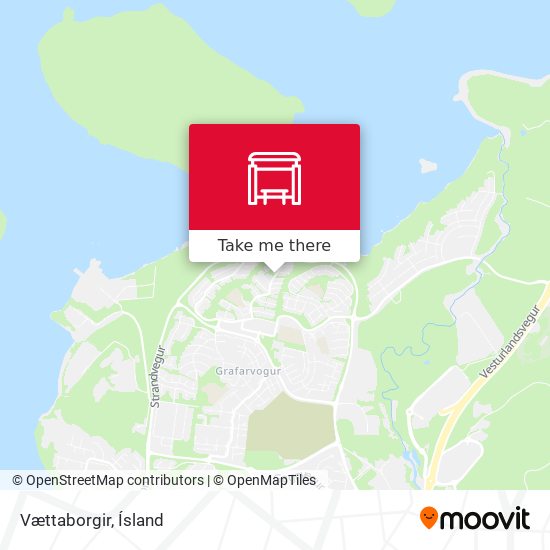 Vættaborgir map