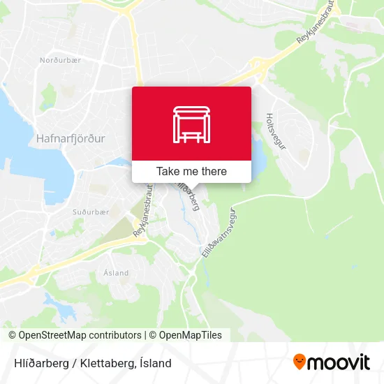 Hlíðarberg / Klettaberg map