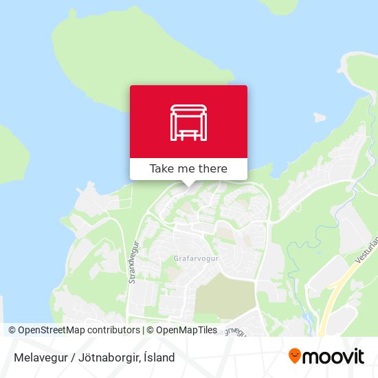 Melavegur / Jötnaborgir map