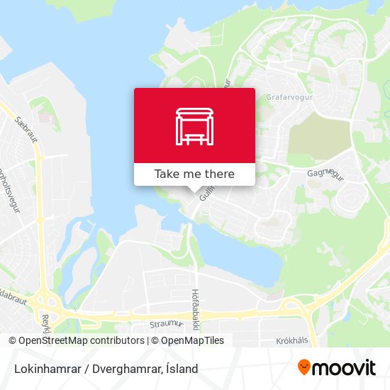 Lokinhamrar / Dverghamrar map