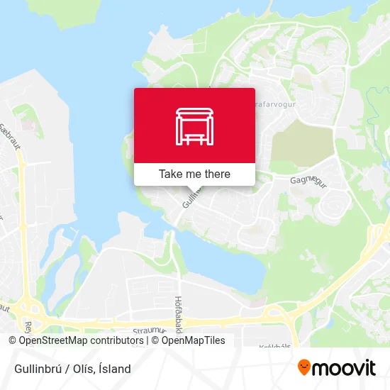 Gullinbrú / Olís map