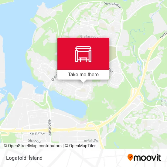 Logafold map