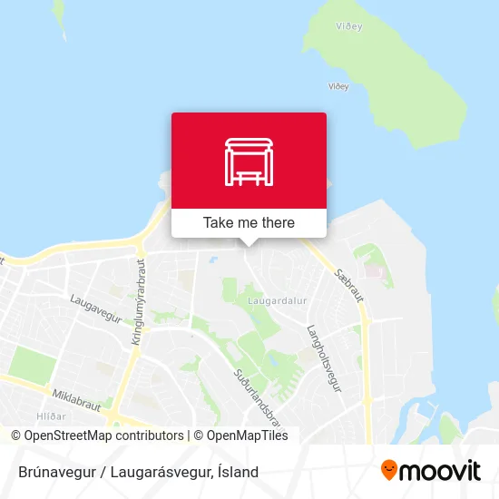 Brúnavegur / Laugarásvegur map