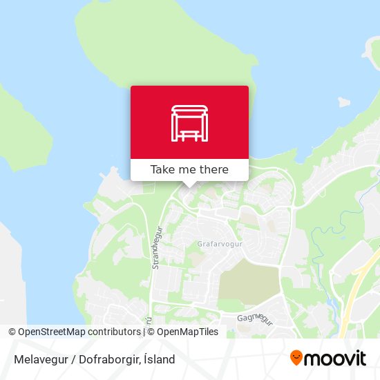 Melavegur / Dofraborgir map