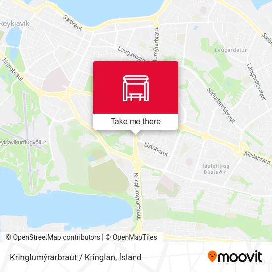 Kringlumýrarbraut / Kringlan map