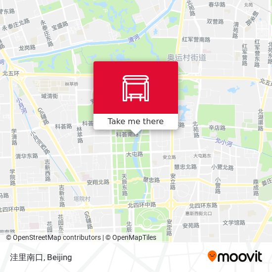 洼里南口 map