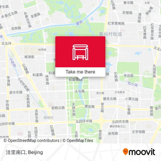 洼里南口 map