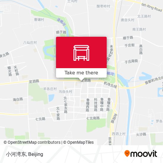 小河湾东 map