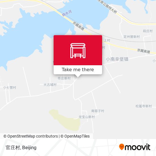 官庄村 map