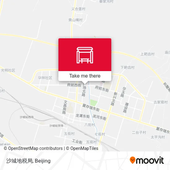 沙城地税局 map