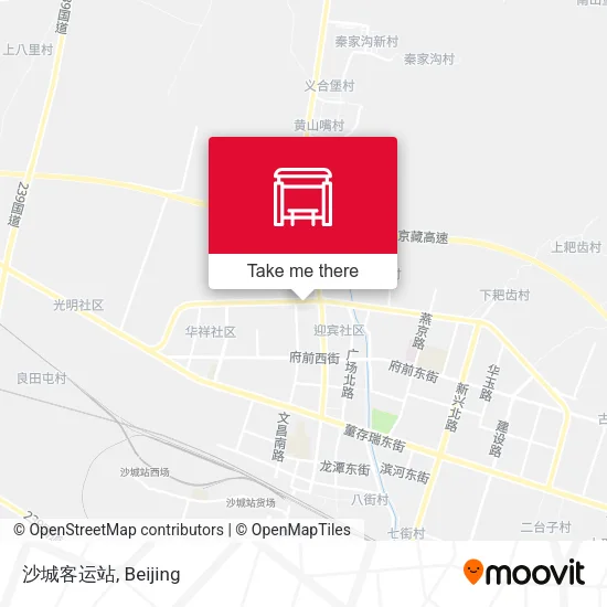 沙城客运站 map