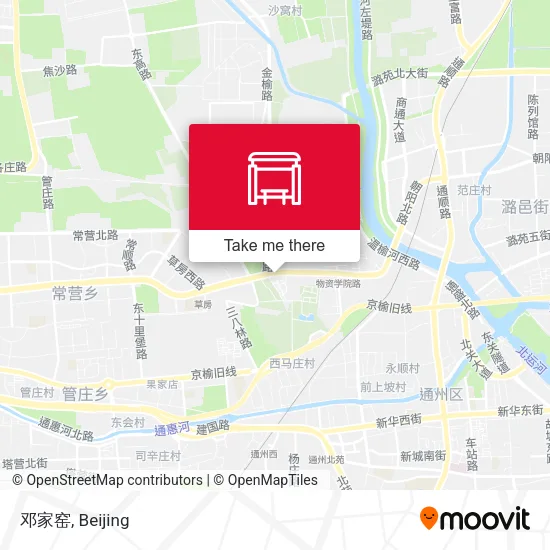 邓家窑 map