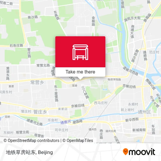 地铁草房站东 map