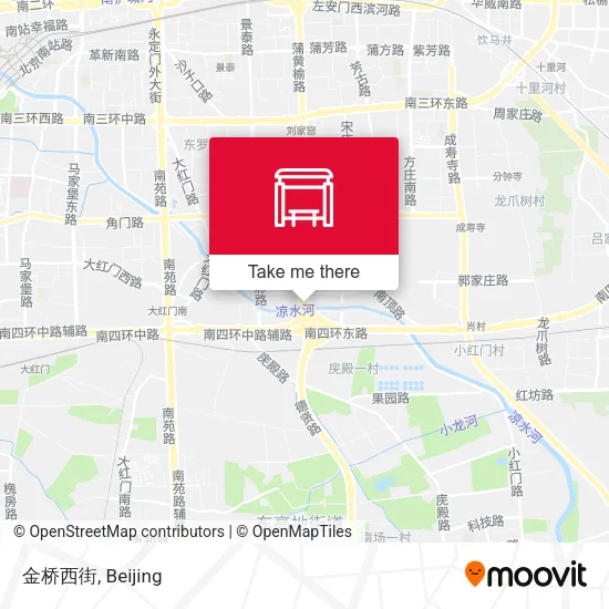 金桥西街 map
