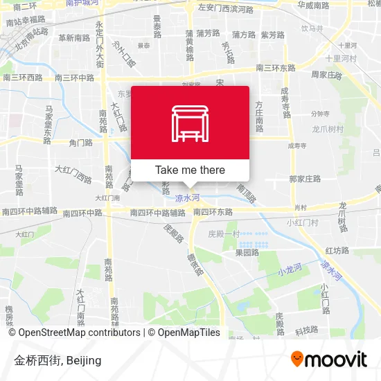 金桥西街 map
