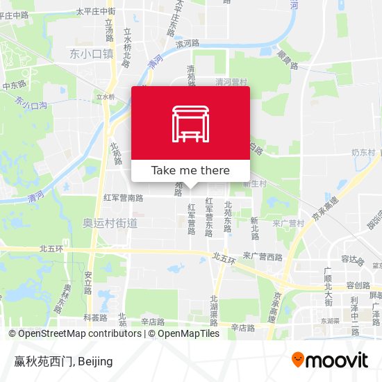 赢秋苑西门 map