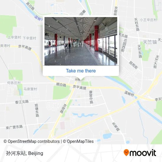 孙河东站 map