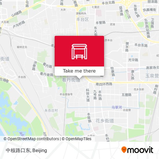 中核路口东 map