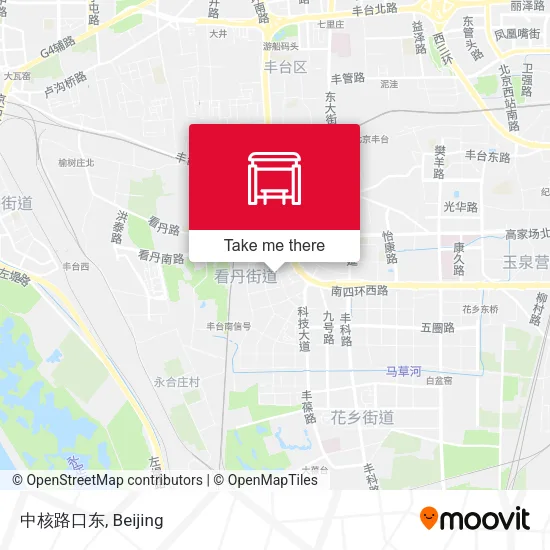 中核路口东 map
