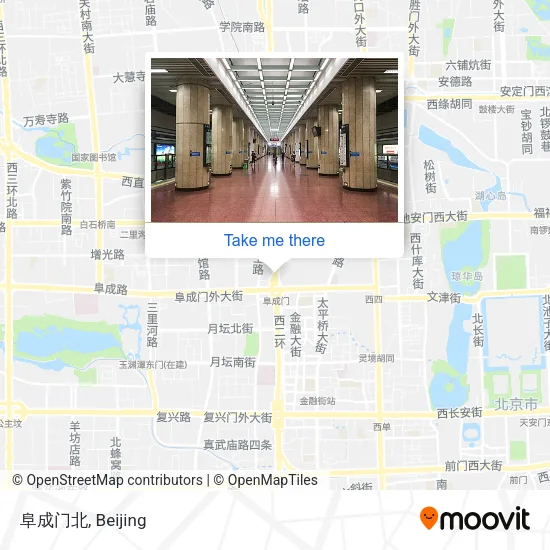 阜成门北 map