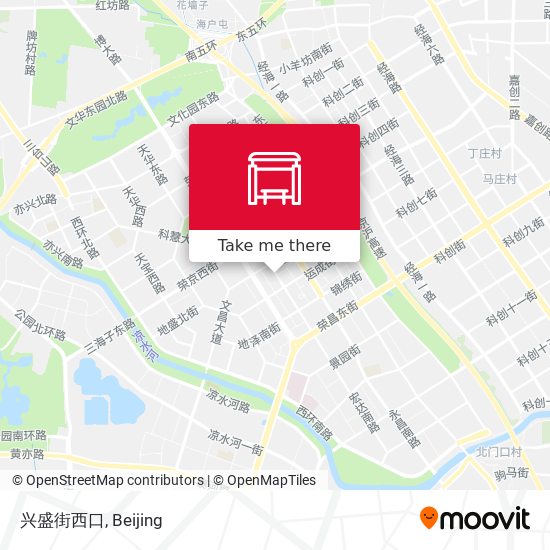 兴盛街西口 map