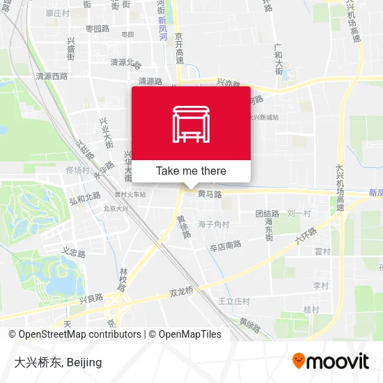 大兴桥东 map
