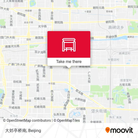 大郊亭桥南 map