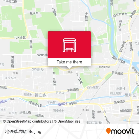 地铁草房站 map