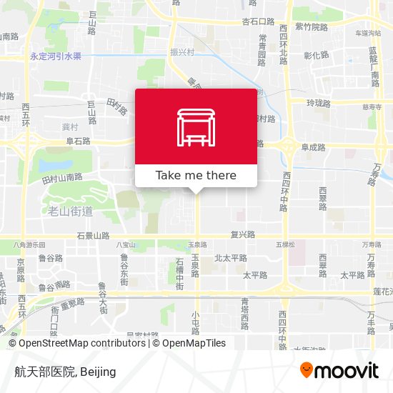 航天部医院 map
