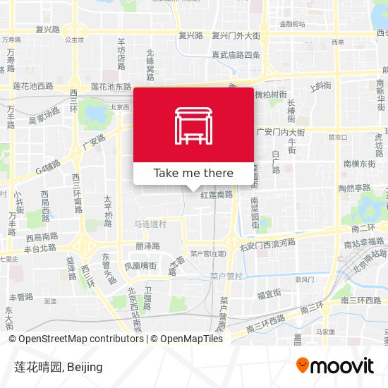 莲花晴园 map